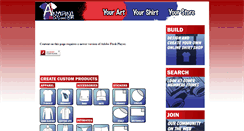 Desktop Screenshot of anythingonshirts.com